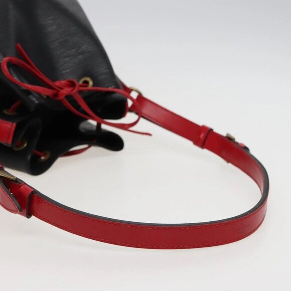 LOUIS VUITTON Epi Noe Shoulder Bag By color Black Red M44017 LV Auth 79238 - Picture 8 of 16
